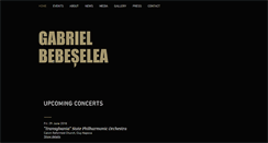 Desktop Screenshot of gabrielbebeselea.com