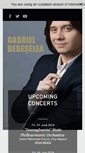 Mobile Screenshot of gabrielbebeselea.com